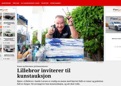 Reportasje i Canariavisen